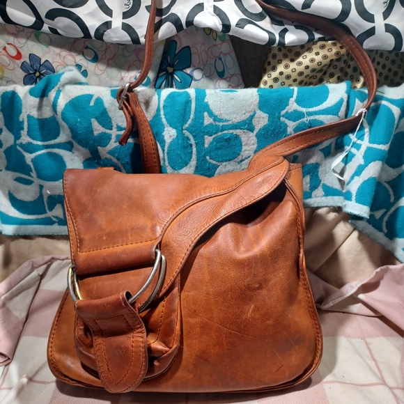 Saddle bag shoulder bag - Picture 1 of 9